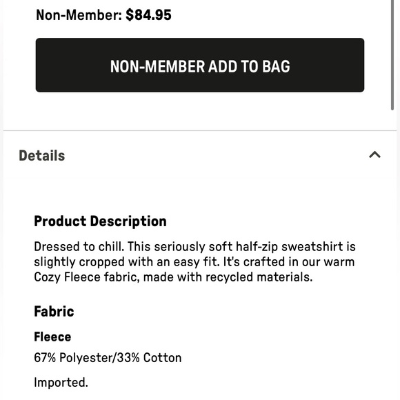 Fabletics Cozy Fleece Half Zip Brown Cheetah Print Women’s Sweatshirt Pullover - Picture 12 of 12